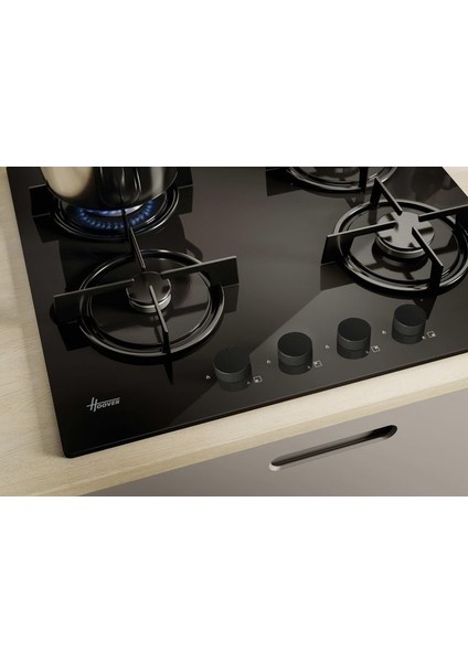 4'lü Ankastre Set Siyah (HO3158B FIRIN-HMIG20GDFN MİCRO-HVW6MBB Gazlı OCAK-HDG6C1GBTK) fırsatları