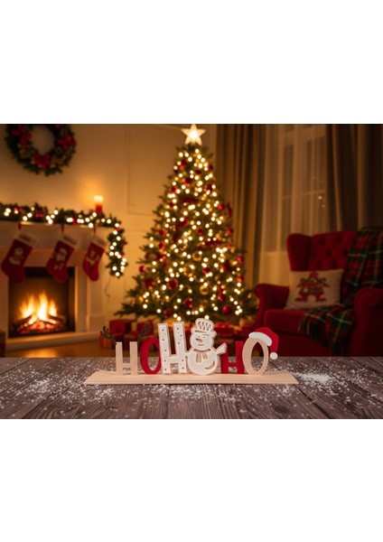 Yılbaşı Ruhunu Yansıtan 3D Baskı Dekor – Ho Ho Ho Tasarı fiyatları