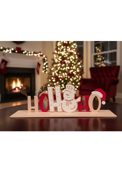 Yılbaşı Ruhunu Yansıtan 3D Baskı Dekor – Ho Ho Ho Tasarı modelleri