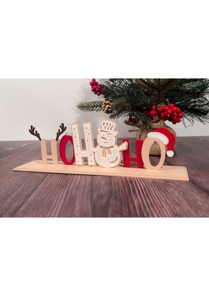 Yılbaşı Ruhunu Yansıtan 3D Baskı Dekor – Ho Ho Ho Tasarı fırsatları