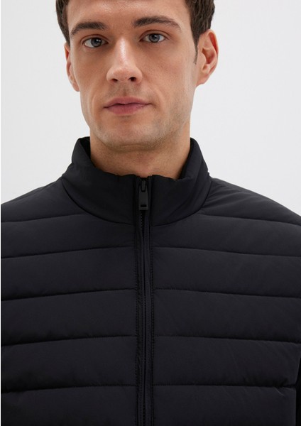 Siyah Şişme Mont 0110618-71379