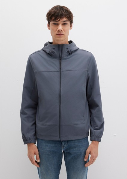 Su İtici Kapüşonlu Antrasit Ceket 0110643-80776