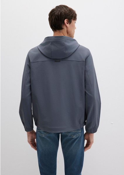 Su İtici Kapüşonlu Antrasit Ceket 0110643-80776