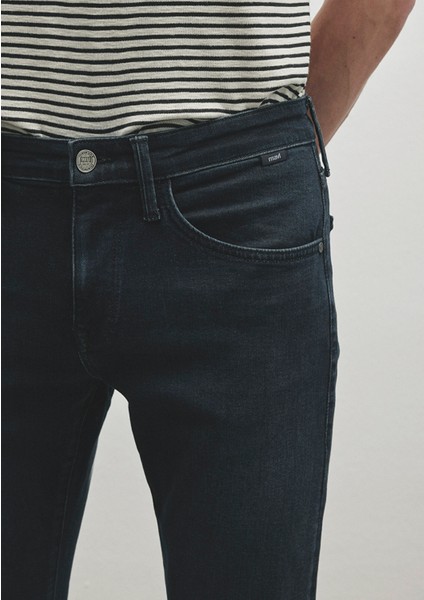 James Lux Black Puslu Koyu Mavi Jean Pantolon 0042486543