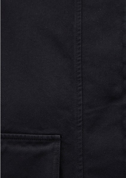 Dik Yaka Antrasit Oversize Ceket 1110254-70087