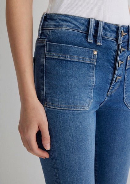 Sierra Gold Premium Indigo Mavisi Jean Pantolon 1010578-86457