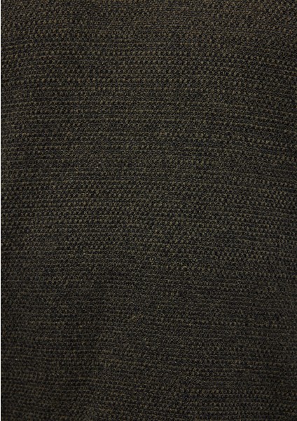 Bisiklet Yaka Haki Basic Kazak 070781-34343