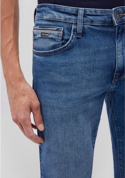 Jake Mavi Black Açık Mavi Jean Pantolon 0042287863