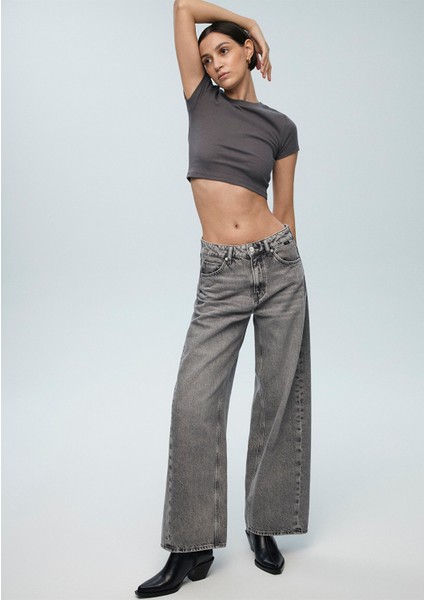 Siena Iconic Açık Gri Jean Pantolon 1010763-88632