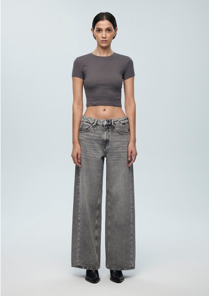 Siena Iconic Açık Gri Jean Pantolon 1010763-88632