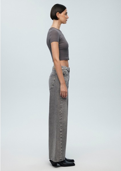 Siena Iconic Açık Gri Jean Pantolon 1010763-88632