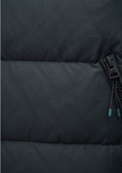 Kuş Tüyü Yeşil Şişme Mont 0110193-71539