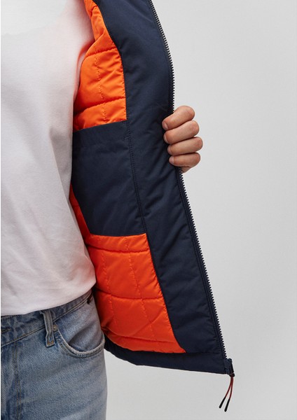 Kapüşonlu Lacivert Ceket 0110268-86623