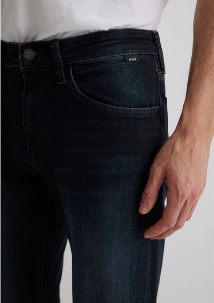 Marcus Lux Black Puslu Koyu Mavi Jean Pantolon 0035188545