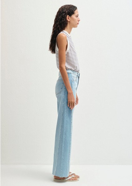 Malibu Blocking Denım Jean Pantolon 1010152-88986