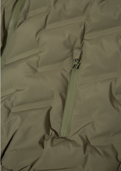 Kapüşonlu Haki Ceket 0110368-71559