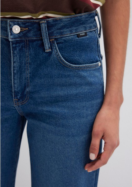 İbiza Real Blue Gölgeli Koyu Mavi Jean Pantolon 1010530-90504