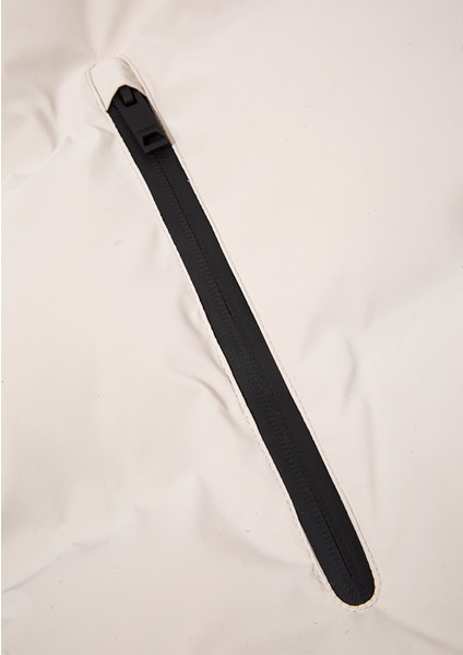 Kapüşonlu Bej Şişme Mont 1110487-70136