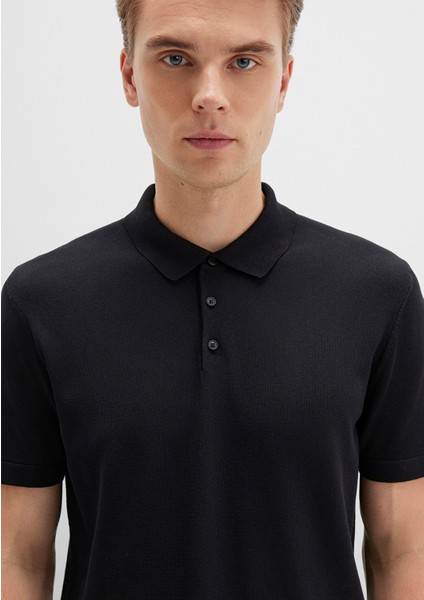 Mavi Black Siyah Triko Polo 0710249-900