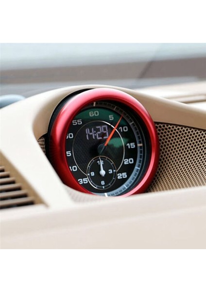 Porsche Panamera Için Compass Clock Starwatch Trim Ring Ring Araç Aksesuarları 911 Cayenne Macan Mor (Yurt Dışından) fiyatları