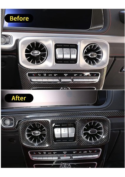 Merkezi Kontrol Hava Çıkışı Çerçeve Hava Çıkış Kapağı Mercedes-Benz G-Class Için Dekoratif Kapak 19-20 (Yurt Dışından) fırsatları