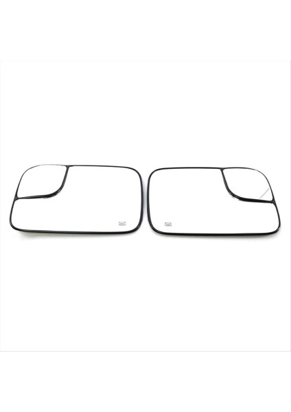 Dikiz Ayna Lensleri Tropikal Nokta Açı ile Dodge Ram Için Cam Lens 1500 2500 3500 2005-2008 5161011AA 5161010AA (Yurt Dışından)