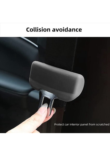 Tesla Model 3/y Emniyet Kemeri Tokası Koruyucu Kapak Çarpışma Kaçınma Siyah Güvenlik Kemeri Kipi Koruyucu 10 Pcs (Yurt Dışından) indirimleri