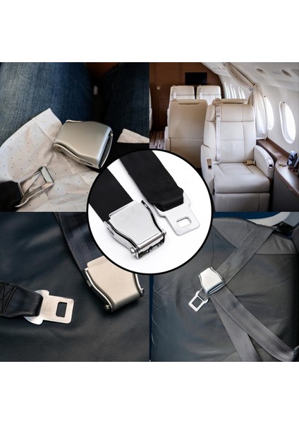 Hamile Kadın Veya Şişman Erkek Için Uçak Emniyet Kemeri Genişletici Emniyet Kemeri Genişletici Araba Ayarlanabilir Çelik Toka Yüksek Mukavemet (Yurt Dışından) fırsatları