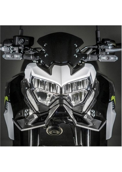 Kawasaki Için Z900 2021-2024 Motosiklet Ön Spoiler Winglet Aerodinamik Kanat Kiti Spoiler Deflektör Mat Siyah (Yurt Dışından) modelleri