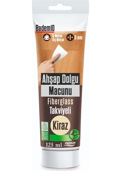 Ahşap Parke Tamir Macunu Kiraz Renk Mobilya Masa Dolgu Çatlak Çizik Giderici 125 ml Kullanıma Hazır indirimleri