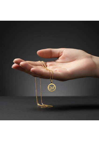 8 Ayar Altın Kolye Ucu F&q GM11491 1 gr fiyatları