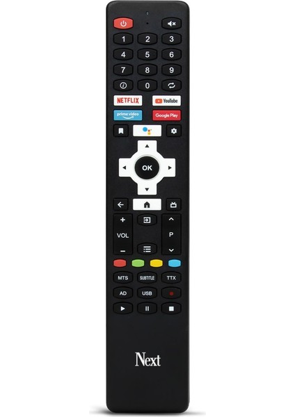 Orjinal Ses Komutlu Androıd Tv Kumandası