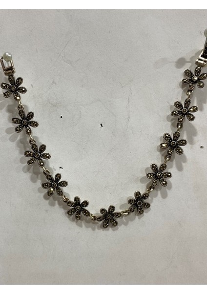 Gümüş Markazit Taşlı Kadın Bileklik fiyatları