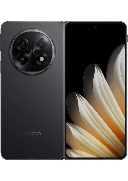 OPPO FİND N5 SİYAH RENK 512 GB HAFIZA 16 GB RAM TAM KATLANABİLİR CEP TELEFONU