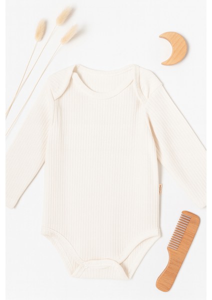 2 Li Premium Set Nakışsız %100 Pamuk 0-3 Ay/24-36 Ay (3 Yaş)Arası Zıbın Çıtçıtlı Body ve Pantolon Takımı Unisex Kız Erkek Bebek ve Çocuk