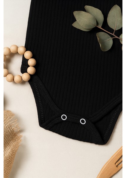 2 Li Premium Set Nakışsız %100 Pamuk 0-3 Ay/24-36 Ay (3 Yaş)Arası Zıbın Çıtçıtlı Body ve Pantolon Takımı Unisex Kız Erkek Bebek ve Çocuk