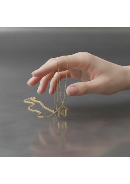 14 Ayar Altın Kolye Ucu F&u GM11530 0.5 gr fiyatları