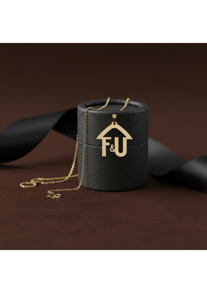 14 Ayar Altın Kolye Ucu F&u GM11530 0.5 gr modelleri