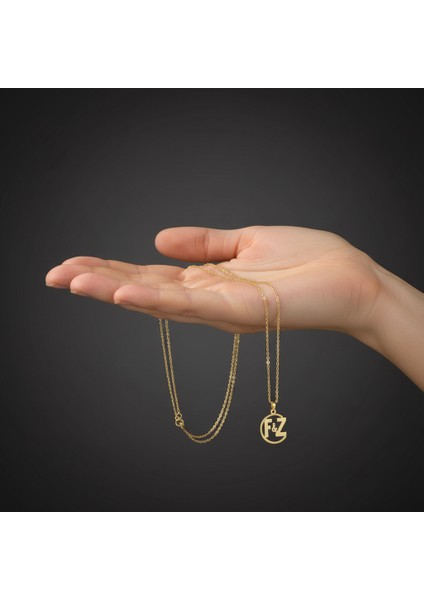 8 Ayar Altın Kolye Ucu F&z GM11576 1 gr fiyatları