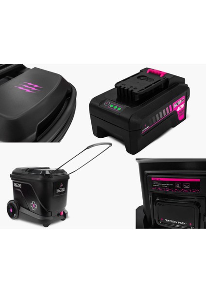 Mobil Basınçlı Bisiklet Yıkama Seti +1l Nano Cleaner fırsatları