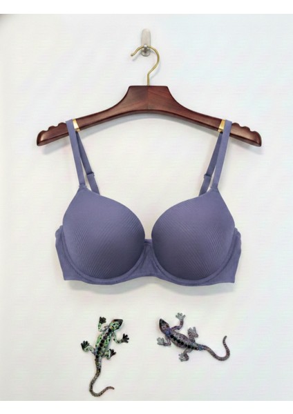 Fitilli Kumaş Destekli Balenli Sütyen