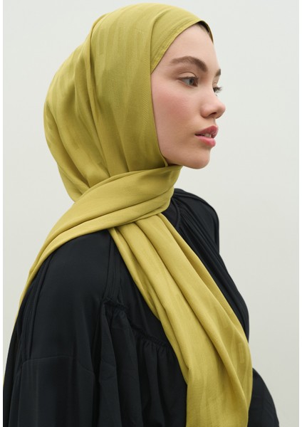 Nara Pamuk Floş Jakarlı Şal Tatlı Sarı fırsatları