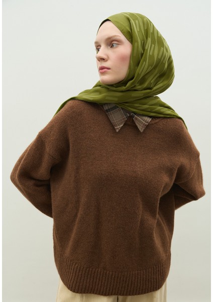 Nara Pamuk Floş Jakarlı Şal Orman fırsatları