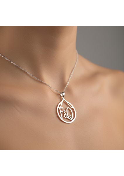 925 Ayar Gümüş Kolye F&q SM11494