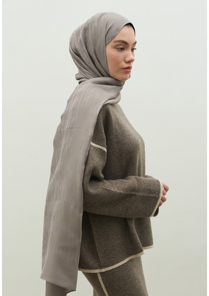 Nara Pamuk Floş Jakarlı Şal Gümüş fiyatları