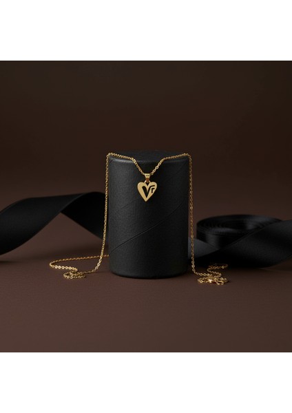 14 Ayar Altın Kolye Ucu F&v GM11546 0.5 gr modelleri