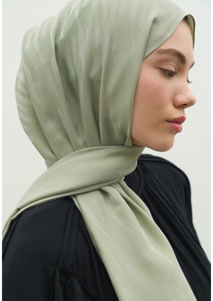 Nara Pamuk Floş Jakarlı Şal Mint Yeşili fırsatları