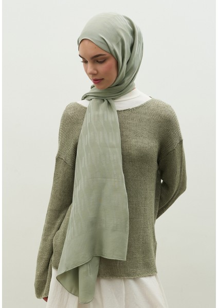 Nara Pamuk Floş Jakarlı Şal Soğuk Gri modelleri