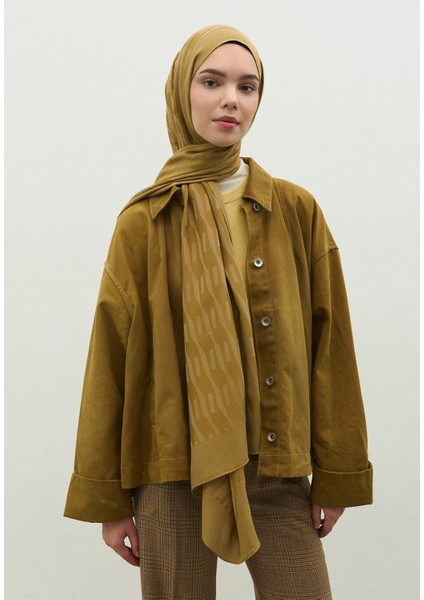 Nara Pamuk Floş Jakarlı Şal Sahra fırsatları