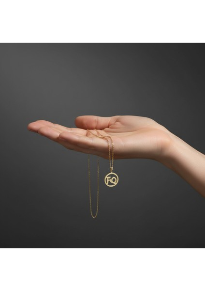 8 Ayar Altın Kolye Ucu F&q GM11492 1 gr fiyatları